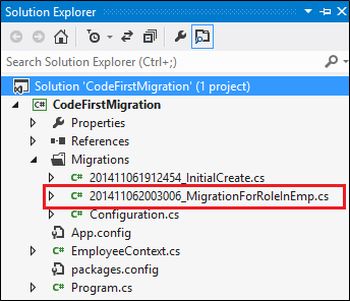 Migrations folder